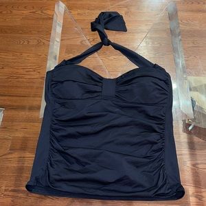 Tommy Bahama black Tankini Top Medium